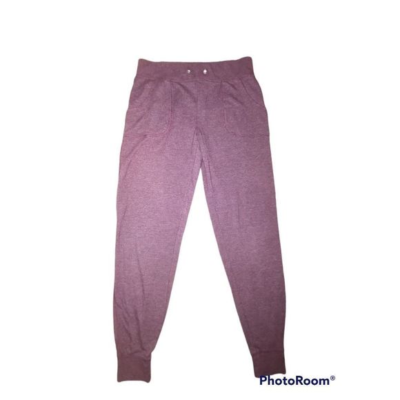 Nordstrom Women's Burgundy Jogger Pants Size XS - Picture 2 of 5